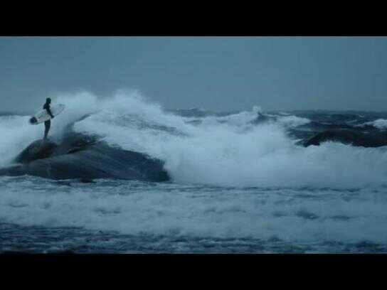 Surfing the Freezing Shores of Finland