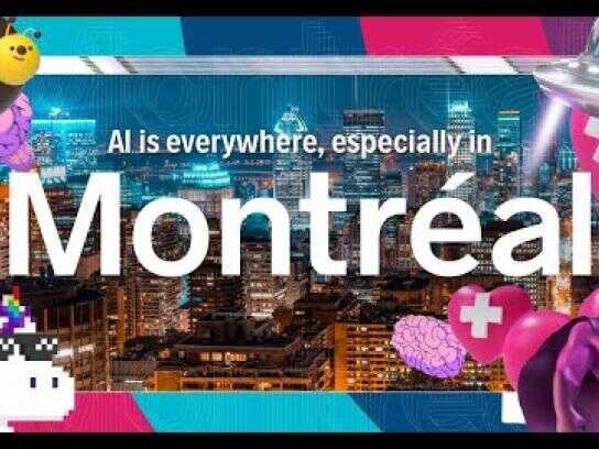We introduce you to AI with a Montréal flavor