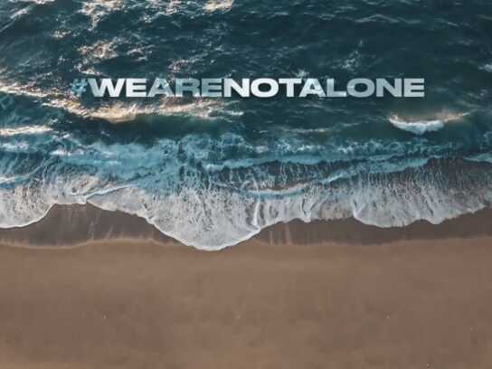 #WeAreNotAlone