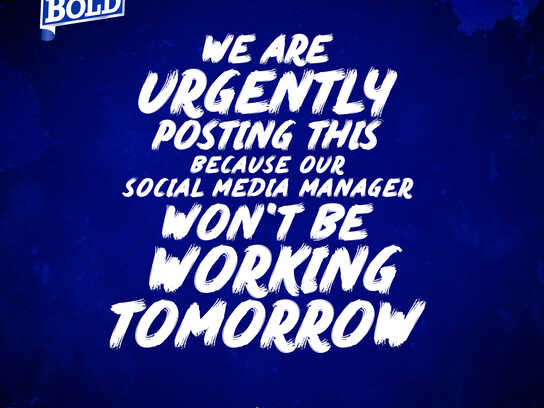 Not Working Tomorrow 