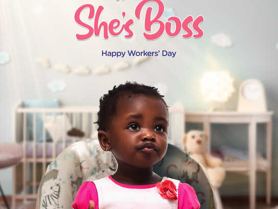 Worker's Day - Today, She's Boss